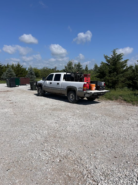 Mobile Metals welding truck loaded with equipment